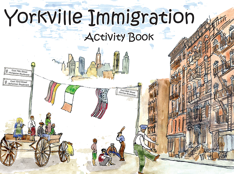 Yorkville Immigration Activity Book cover