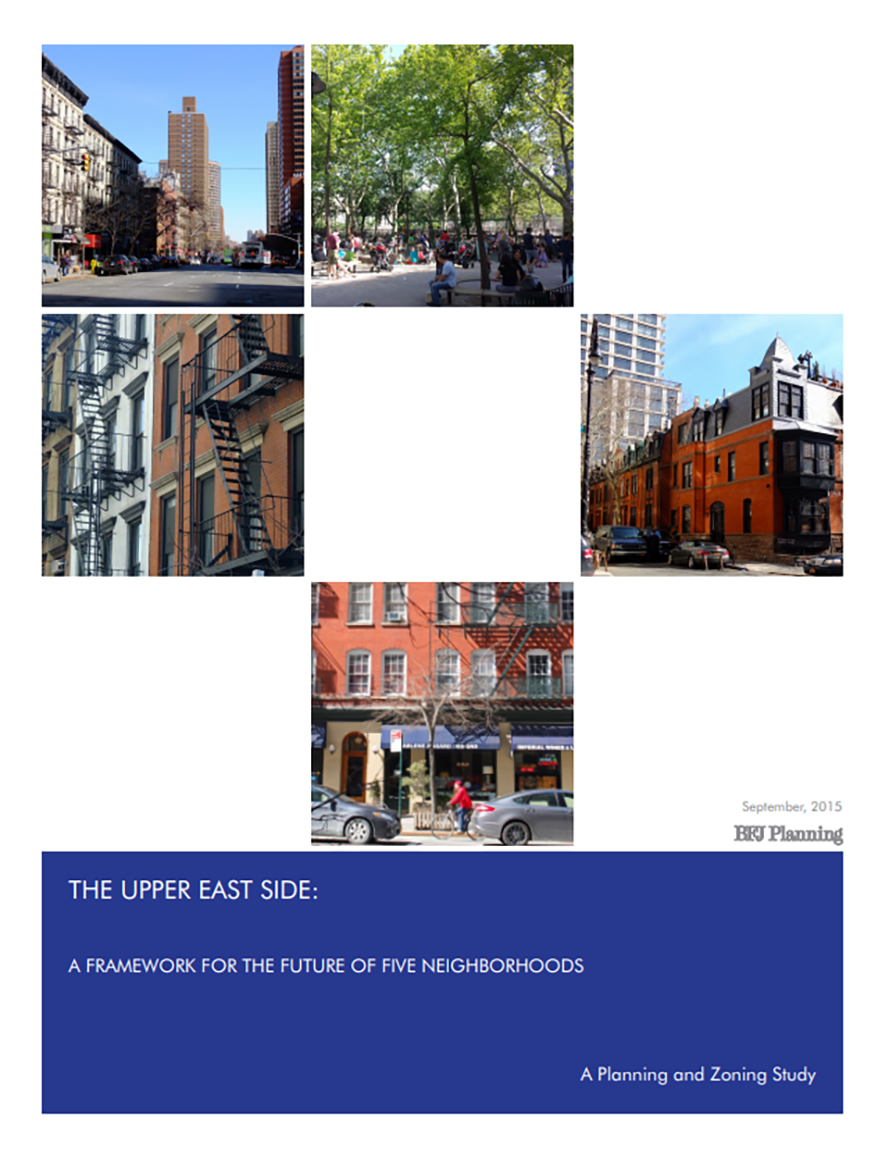 On October 7th FRIENDS released a neighborhood study which proposes 12 recommendations to preserve the community character, local businesses, affordable housing, and architectural legacy of the five diverse neighborhoods that make up the Upper East Side.